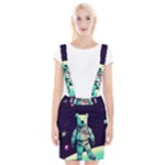 Bear Astronaut Futuristic Braces Suspender Skirt
