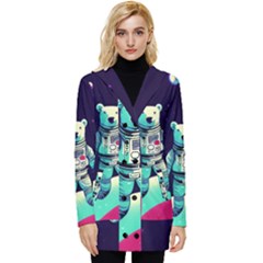 Button Up Hooded Coat  