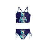 Bear Astronaut Futuristic Girls  Tankini Swimsuit