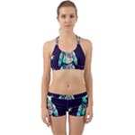 Bear Astronaut Futuristic Back Web Gym Set