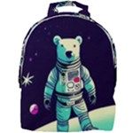 Bear Astronaut Futuristic Mini Full Print Backpack