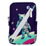 Bear Astronaut Futuristic Belt Pouch Bag (Small)