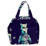 Bear Astronaut Futuristic Boxy Hand Bag