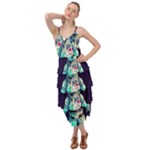 Bear Astronaut Futuristic Layered Bottom Dress