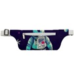 Bear Astronaut Futuristic Active Waist Bag