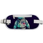 Bear Astronaut Futuristic Rounded Waist Pouch