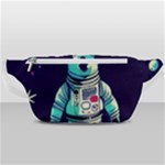 Bear Astronaut Futuristic Waist Bag 