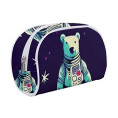 Bear Astronaut Futuristic Make Up Case (Small) from ArtsNow.com
