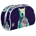 Bear Astronaut Futuristic Make Up Case (Medium)