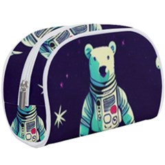 Bear Astronaut Futuristic Make Up Case (Large) from ArtsNow.com