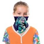 Bear Astronaut Futuristic Face Covering Bandana (Kids)