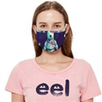 Bear Astronaut Futuristic Cloth Face Mask (Adult)