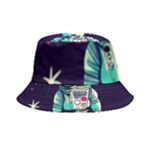 Bear Astronaut Futuristic Inside Out Bucket Hat