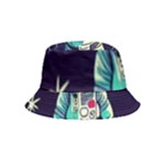 Bear Astronaut Futuristic Inside Out Bucket Hat (Kids)