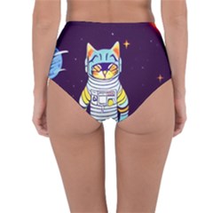 Reversible High-Waist Bikini Bottoms 