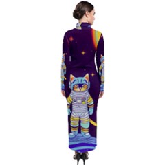 Turtleneck Maxi Dress 