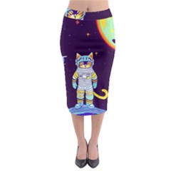 Midi Pencil Skirt 