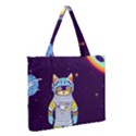 Zipper Medium Tote Bag Front