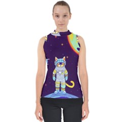 Mock Neck Shell Top 