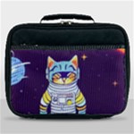 Cat Astronaut Space Retro Universe Lunch Bag