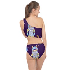 Spliced Up Two Piece Swimsuit 