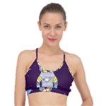 Cat Astronaut Space Retro Universe Basic Training Sports Bra