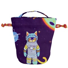 Drawstring Bucket Bag 