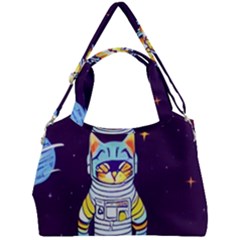 Double Compartment Shoulder Bag 