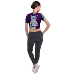 Short Sleeve Cropped Jacket 
