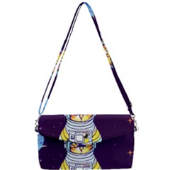 Removable Strap Clutch Bag 