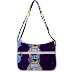 Zip Up Shoulder Bag 