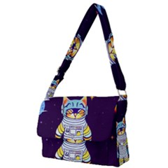 Full Print Messenger Bag (L) 
