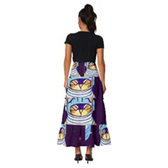 Tiered Ruffle Maxi Skirt 