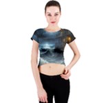 House Waves Storm Crew Neck Crop Top