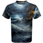 House Waves Storm Men s Cotton T-Shirt