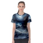 House Waves Storm Women s Sport Mesh T-Shirt