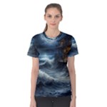 House Waves Storm Women s Cotton T-Shirt