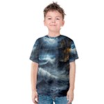 House Waves Storm Kids  Cotton T-Shirt