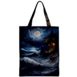 House Waves Storm Zipper Classic Tote Bag