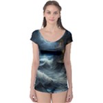 House Waves Storm Boyleg Leotard 