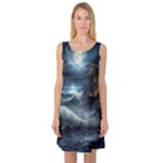 House Waves Storm Sleeveless Satin Nightdress