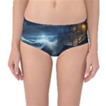 House Waves Storm Mid-Waist Bikini Bottoms