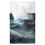 House Waves Storm Duvet Cover Double Side (Single Size)