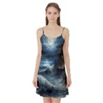 House Waves Storm Satin Night Slip
