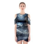 House Waves Storm Shoulder Cutout One Piece Dress