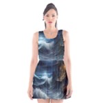 House Waves Storm Scoop Neck Skater Dress