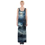 House Waves Storm Thigh Split Maxi Dress