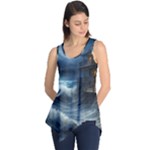 House Waves Storm Sleeveless Tunic