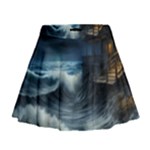 House Waves Storm Mini Flare Skirt