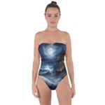 House Waves Storm Tie Back One Piece Swimsuit